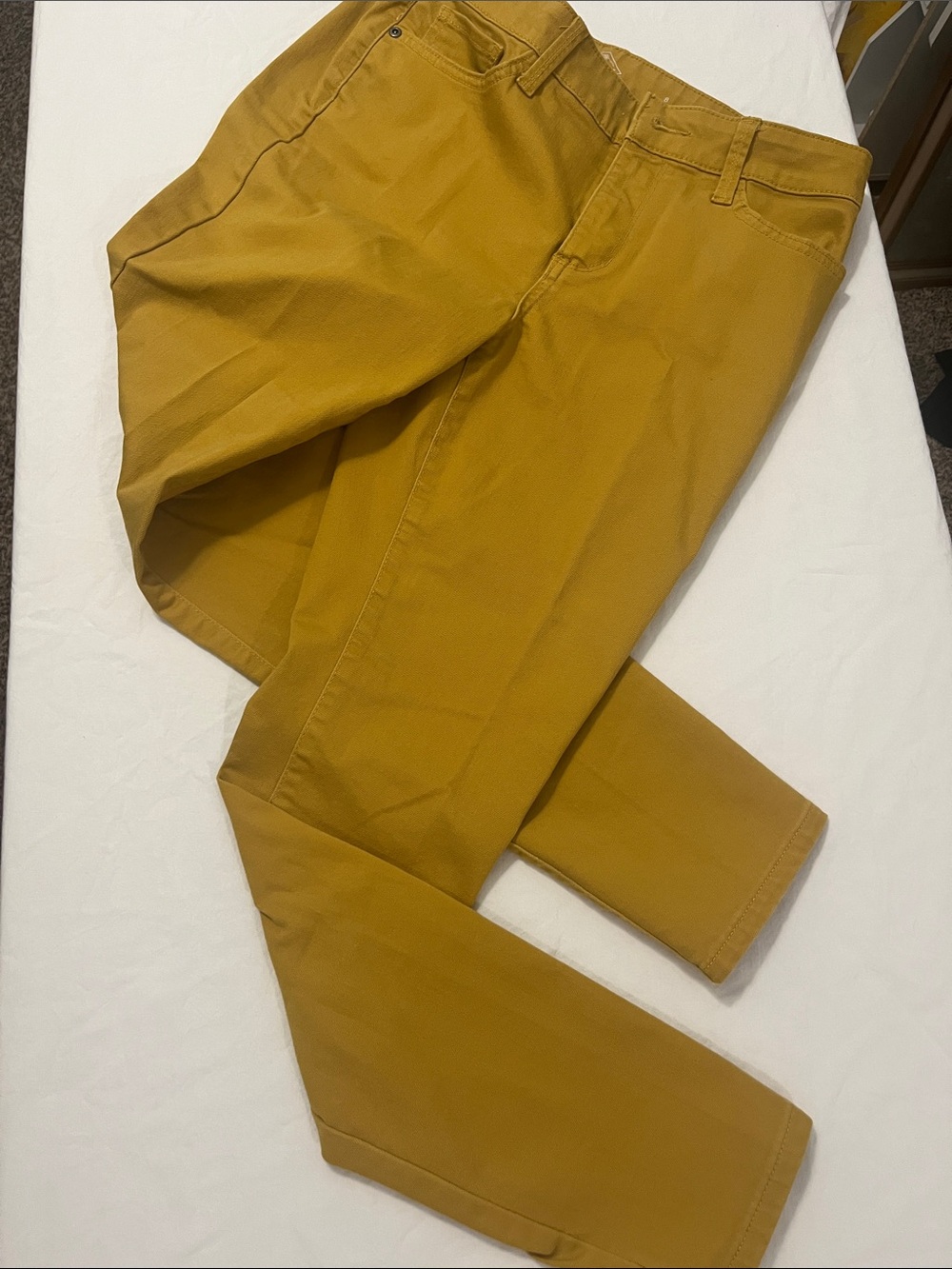 St. John's Bay Women's Skinny Jeans - Mustard